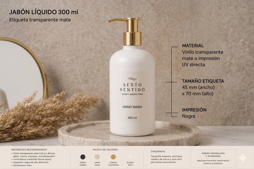 Jabón Líquido Sexto Sentido